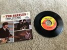 The Beatles 45 Record A Hard Day's Night Capitol 5222 w/ Picture Sleeve NM Vinyl