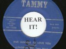 Monorays w/Tony March DOO WOP 45 ((Tammy 1005) Five Minutes To Love You-RARE