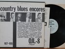 “Country Blues Encores” LP   OJL 8   Skip James   Tommy Johnson   VG++