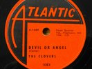 CLOVERS doowop 78 DEVIL OR ANGEL Hey Doll Baby Atlantic VG++ / Mint Minus RJ 494