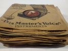 HMV Records x 33 w/ Sleeves 78rpm Spd 10