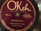 Okeh 40271 Stanley Trio NELLIE GRAY (Guitar Duet) 78 rpm E 1924 Country