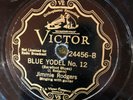 Victor 24456 JIMMIE RODGERS Cow Hand's Last Ride  78 rpm E 1933  Country RARE