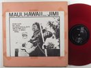 JIMI HENDRIX Maui, Hawaii LP red vinyl  