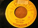 RARE 1st Pressing Elvis Presley Sun 45 w/ press points 