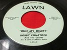 BOBBY COMSTOCK & THE COUNTS 45 rpm LAWN 224 vg++ TEEN