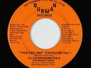 Funk 45 - Julius Brockington - This Feeling - Burman - VG+ mp3 - synth version
