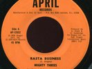 Mighty Threes - Rasta Business / Sata US April 7