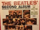 THE BEATLES - SECOND ALBUM CAPITOL T 2080 MONO LP - Blue Insert (SHRINK)