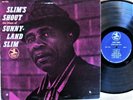 BLUES PIANO LP: SUNNYLAND SLIM Slim’s Shout PRESTIGE stereo 7723 VAN GELDER