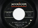 Northern Soul 45 - Porgy & The Monarchs - My Heart Cries For You - Musicor - mp3