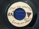 SONS OF NEGUS / ZION WE WANT TO GO ROOTS REGGAE KILLER 45  BLANK