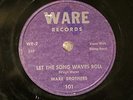 50'S COUNTRY BLUEGRASS WARE BROTHERS Let The Song WavesRoll WARE 101 KING CUSTOM