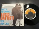 RARITA'. Per una lira. Dolce di giorno. Lucio Battisti. Italia 1966