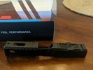 Brand New ZEV TECHNOLOGIES Z19 OMEN STRIPPED SLIDE GEN 4 Black with RMR Plate