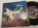 Midnight Oil Signed, NM Vinyl , Forgotten Years ,Gold Stamp Promo, Oz Rock