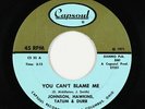 Sweet Soul Funk 45 - Johnson Hawkins Tatum Durr - Can't Blame Me - Capsoul - VG+