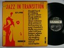 JAZZ IN TRANSITION SUN RA COLTRANE BYRD CHAMBERS TRANSITION TRLP 30 w/BOOK  NM