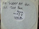 Motorhead 1st Test Press - No Sleep At All - White Label - G.W.R + Promo Photo.