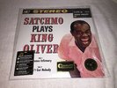 Louis Armstrong  Satchmo Plays King Oliver Stereo 45rpm Sealed