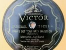 MEMPHIS JUG BAND Victor 23251 Papa's Got Your Bath Water On 78rpm 1930 HEAR