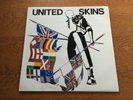UNITED SKINS - near mint LP - ACCUSED, SCREWDRIVER, SEDATED - punk/oi FREE SHIP