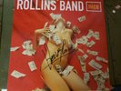 Rollins Band Nice Vinyl Record Lp Autographed Signed Black Flag Henry Very Rare