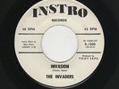 '62 Rockin' Instro/Rockabilly Vcl INVADERS Invasion/Pam INSTRO 1000 M- HEAR BOTH