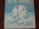 Rob Mehl. Taste and See. Rare VG+ Hawaii Contemporary Jazz Funk Rock LP