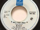 ROCK Rush NOT FADE AWAY Moon 45  Canadian holy grail ORIGINAL pressing