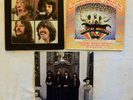 THE BEATLES 3 original vinyl LPs Let It Be, Magical Mystery Tour, Beatles Again