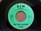 The Velons Why Don't You Write, Summer Love, Sweet  Group 45 Vinyl NM R&B