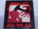 Metallica ?– Kill 'Em All - Venezuela press - 1990 - Excellent condition