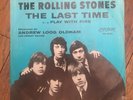 THE ROLLING STONES The Last Time / Play With Fire ORIGINAL P/S London 45-9741 7