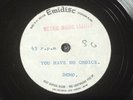 JACKIE DESHANNON -YOU HAVE NO CHOICE- UNRELEASED UK 1964/5 DEMO ACETATE SOUL MOD