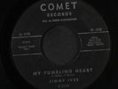 JIMMY IVES & GROUP: My Fumbling Heart / Settle Down 45 (clean  killer )