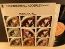 The Cannonball Adderley Quintet: Music You All (strongVG++ Capitol ST-11484 LP)