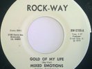 Rare 70s SOUL FUNK 45 - MIXED EMOTIONS - GOLD OF MY LIFE / CAN YOU FEEL THE FUNK