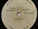 Unquiet-All I Wanna Do-UK EMIDISC ACETATE 7