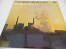 RARE UK WHITE LABEL LP-BOBBY JAMESON-TOO MANY MORNINGS-1969 JOY LABEL-prog rock