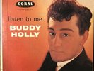 RARE 1958 Buddy Holly Picture Sleeve and EP Listen To Me Coral EC 81169 VG