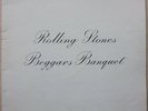ROLLING STONES BEGGARS BANQUET 1ST PRESS 1968 UK DECCA MONO VINYL LP LK 4955