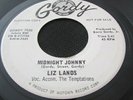 RARE NORTHERN SOUL  LIZ LANDS Midnight Johnny GORDY 7030 DJ vg+  MOTOWN LABEL