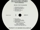 THE DAMNED Music For Pleasure LP PROMO STIFF RECORDS SEEZ 5 NEW ZEALAND 1977 EMI