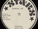 ** TAPPA ZUKIE  FREAK  12inch  SOUGHT AFTER JAMAICAN DISCO FUNK CLASSIC