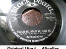 ? INSPIRATIONS 'Touch Me Hold Me Kiss Me' ORIGINAL Curved Logo northern soul 45