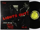 Jackie McLean - Lights Out LP - Prestige - PRLP 7035 Mono DG RVG 446 W 50th