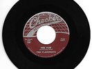 DOO WOP 45 THE FLAMINGOS THE VOW ON CHECKER VG+ ORIGINAL