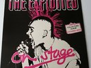 The Exploited - On Stage - Vinyl LP Red Coloured UK 1st EX+/EX+ Live Punk