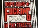 Dope Guns N Fucking In The Streets 12 Boss Hog Rare Punk Rock Double 7” White